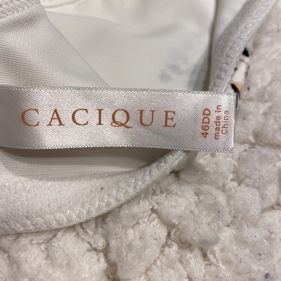 Q womens Cacique plus size bra size 44DD.  EUC - Picture 3 of 4